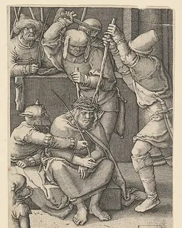 Christ Crowned with Thorns, from "The Passion of Christ" by Jan Muller