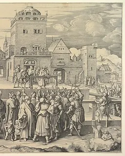 Large Ecce Homo (copy) by Lucas van Leyden