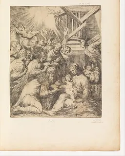 Adoration of the Magi by Andrea Schiavone (Andrea Meldola)