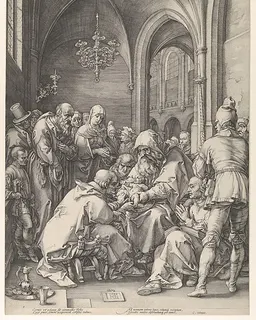 The Circumcision, from "The Life of the Virgin" by Hendrick Goltzius