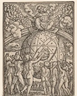 The Last Judgment, from "The Dance of Death" by Hans Holbein the Younger