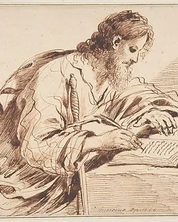 Saint Paul by Guercino (Giovanni Francesco Barbieri)