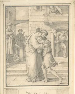 Return of the Prodigal Son by Friedrich Olivier