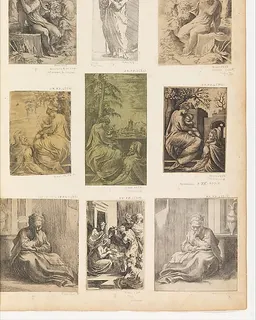 The Nativity by Parmigianino (Girolamo Francesco Maria Mazzola)