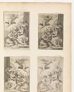 Mystic Marriage of St. Catherine by Marco Angolo del Moro