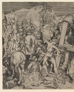 Christ Carrying the Cross by Martin Schongauer
