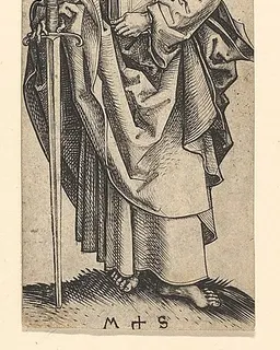 St. Paul by Martin Schongauer