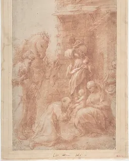 The Adoration of the Magi by Correggio (Antonio Allegri)