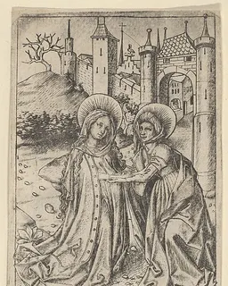 The Visitation by Master ES