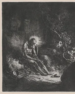 St. Jerome by Jan Lievens