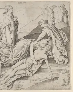 The Lamentation by Master IAM of Zwolle