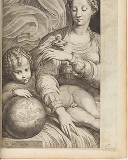 Madonna of the Rose by Anonymous, Italian, 16th to 17th century