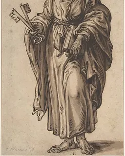 Saint Peter by Ludolf Büsinck
