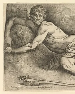 St. John the Baptist in the Wilderness by Battista Franco