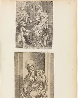 Madonna and Child with St. Elizabeth and St. John by Anonymous, Italian, 16th to early 17th century