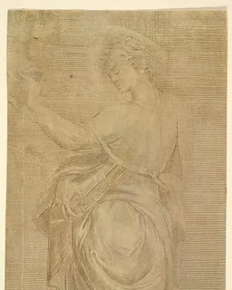 Saint John the Evangelist by Andrea Schiavone (Andrea Meldola)