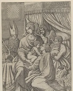 Madonna of Saint Margaret by Master IQV