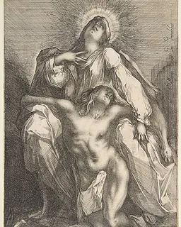 Pietà by Jacques Bellange