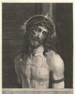 Le Christ a la colonne by Jean Morin