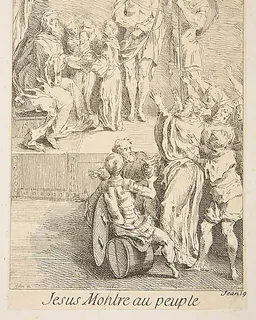 Ecce Homo by Claude Gillot