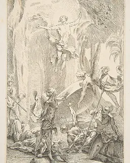 Resurrection by Claude Gillot