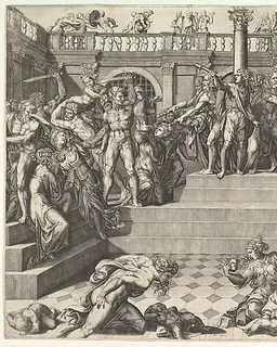Massacre of the Innocents by Baccio Bandinelli