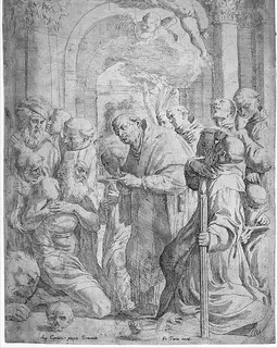 The Last Communion of Saint Jerome by François Perrier