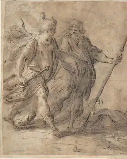 Tobias and the Angel by Hans von Aachen