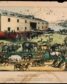 Noah's Ark by Currier & Ives