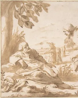 St. John the Baptist Pointing to Christ by Willem van Oordt
