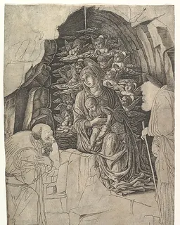 The Adoration of the Magi by Andrea Mantegna