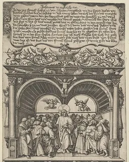Christ Sermonizing on the Bread from Heaven by Daniel Hopfer