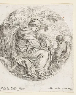 Rest on the Flight into Egypt by Stefano della Bella