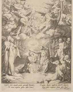 The Baptism of Christ by Jan Muller