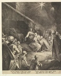 The Adoration of the Magi by Jan Muller