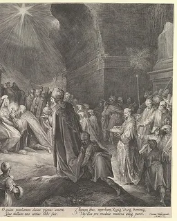 The Adoration of the Magi by Jan Muller