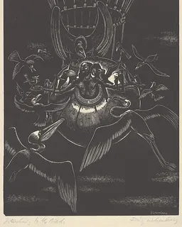 Preaching to the Birds by Fritz Eichenberg