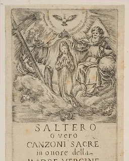 Frontispiece for Saltero by Stefano della Bella