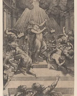 The Martyrdom of Saint Catherine by Mario Cartaro