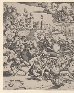 The Conversion of Saint Paul by Mario Cartaro