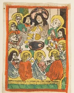 The Last Supper by Anonymous, German, 15th century