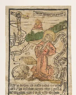 St. Jerome by Anonymous, German, 15th century