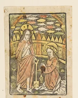 Christ Appearing to St. Mary Magdalen by Anonymous, German, 15th century