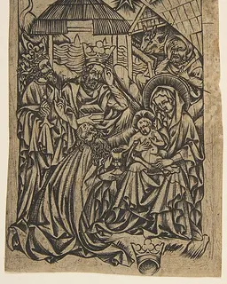 Adoration of the Magi by Anonymous, German, 15th century
