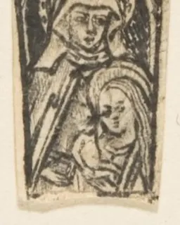 Virgin and Child with St. Anne by Anonymous, German, 15th century