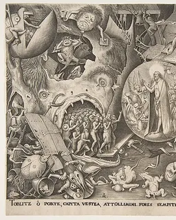 The Descent of Christ Into Limbo by Pieter Bruegel the Elder