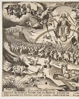 The Last Judgment by Pieter van der Heyden