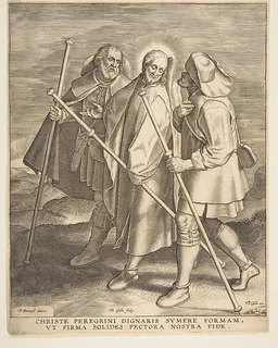 Christ and the Disciples on the Way to Emmaus by Pieter Bruegel the Elder