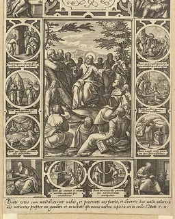 The Eight Beatitudes by Hendrick Goltzius