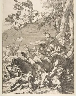 Conversion of St. Paul by Laurent de La Hyre